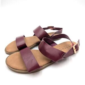 Journee Collection Lavine Slingback Sandals Women's Raspberry Size US6.5W EU37